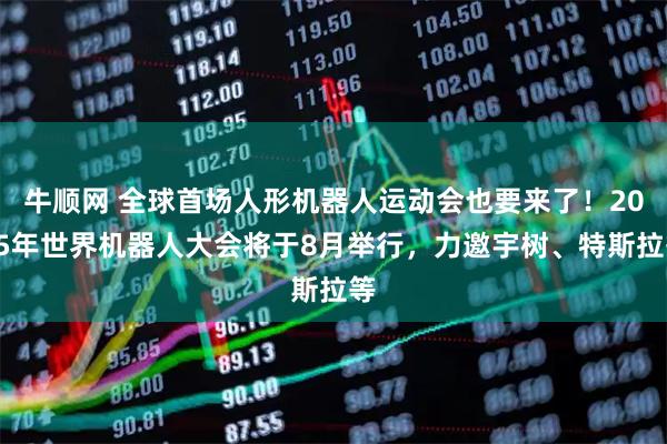牛顺网 全球首场人形机器人运动会也要来了！2025年世界机器人大会将于8月举行，力邀宇树、特斯拉等
